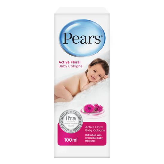 Pears Active Floral Baby Cologne - 100ml