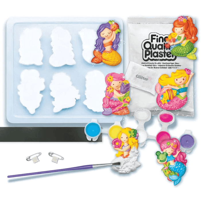 4M Mould & Paint Glitter Mermaid