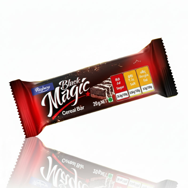 Ritzburyz Black Magic Cereal Bar - 20g