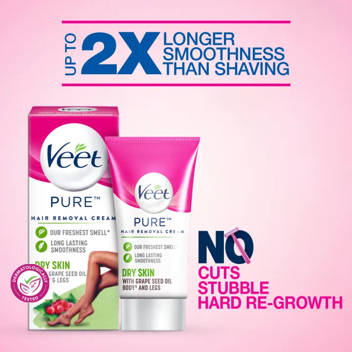 Veet Hair Removal Dry Skin Cream - 50g