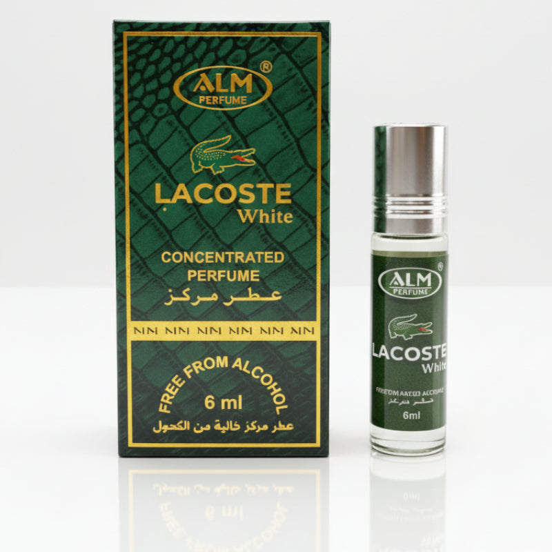 ALM Lacoste White Concentrated Perfume - 6ml