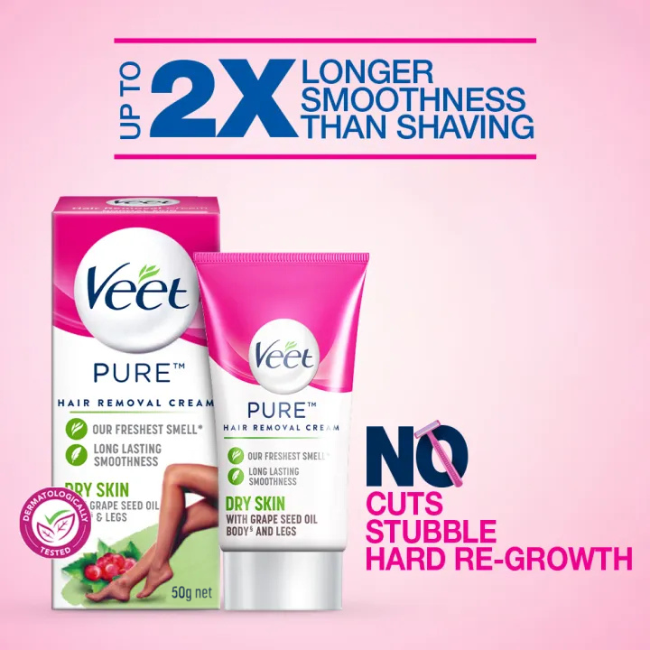 Veet Hair Removal Dry Skin Cream - 30g