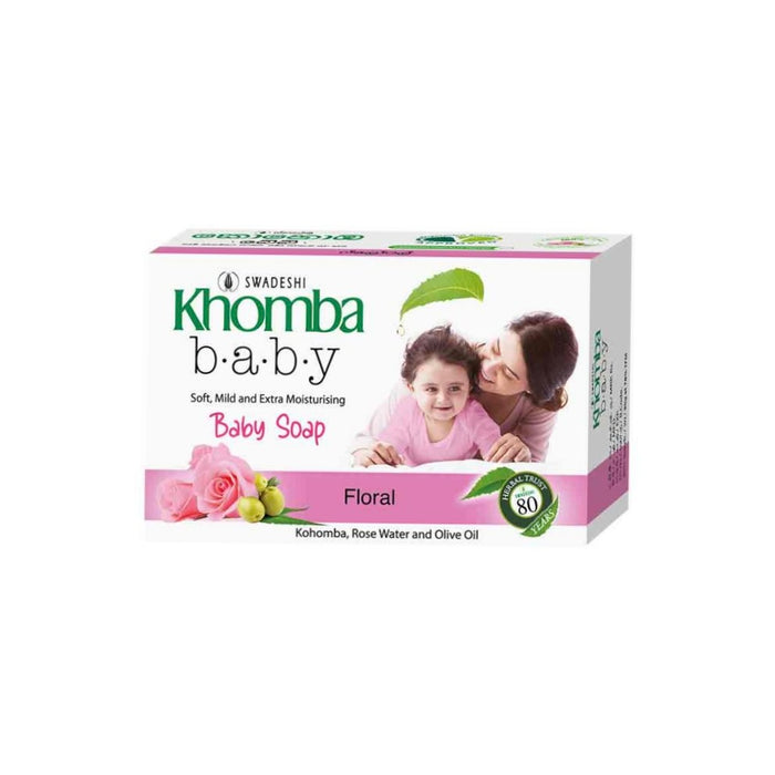 Khomba Baby Soap Floral - 90 g