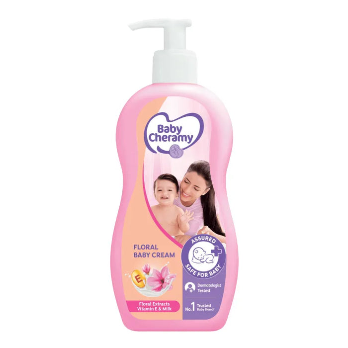 Baby Cheramy Floral Cream - 400 ml