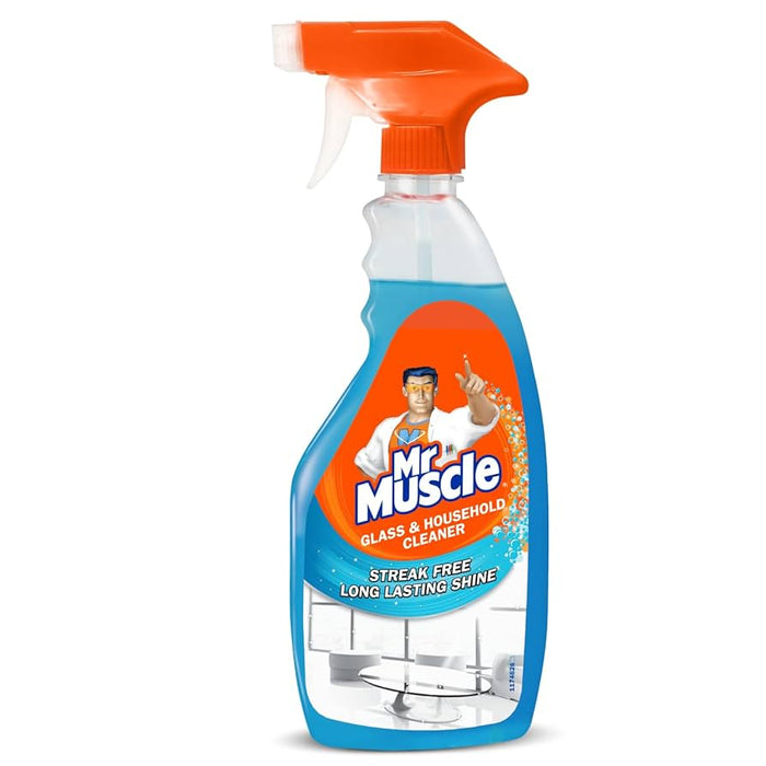 Mr Muscle Glass & Household Cleaner Streak Free Long Lasting Shine