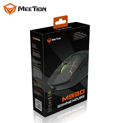 Meetion M930 Optical Led Backlit Gaming Mouse 3200DPI