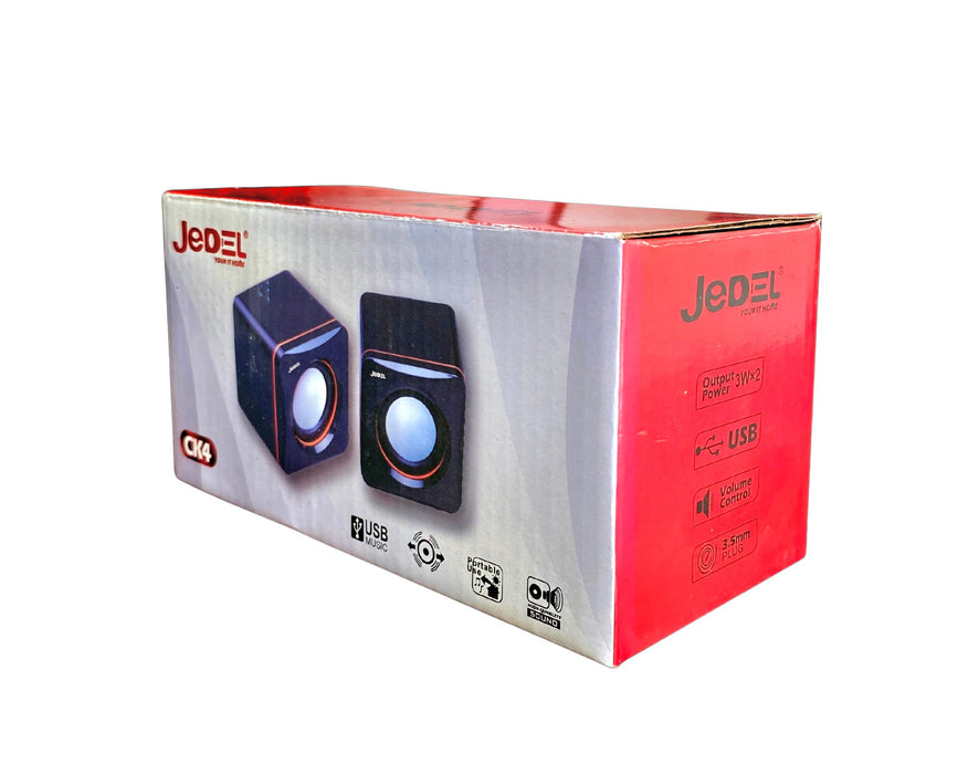 Jedel CK4 USB Mini Stereo Portable Speakers