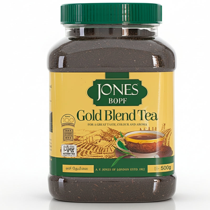 Jones Bopf Gold Blend Tea