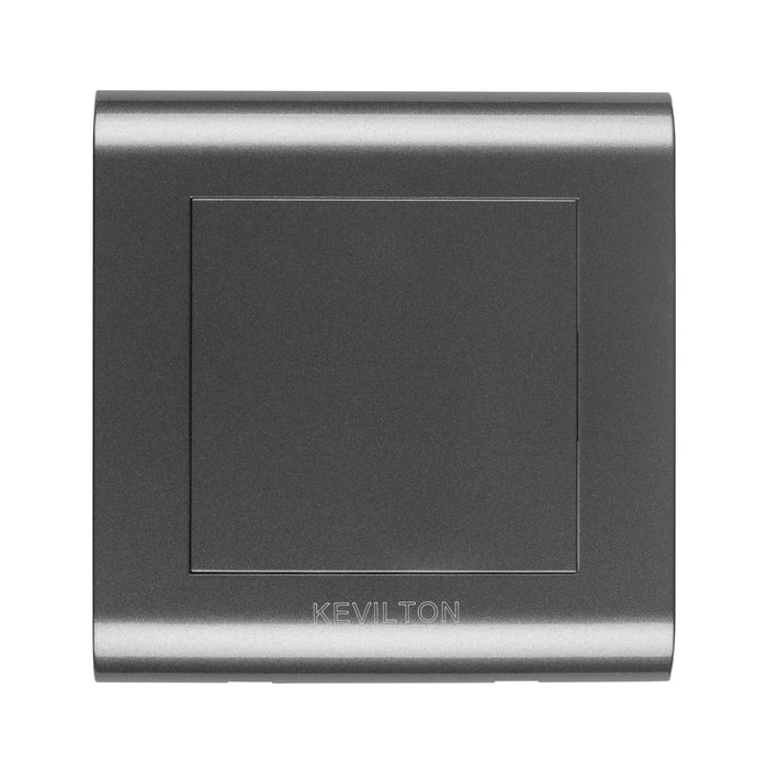 Modular Black Blank Plate