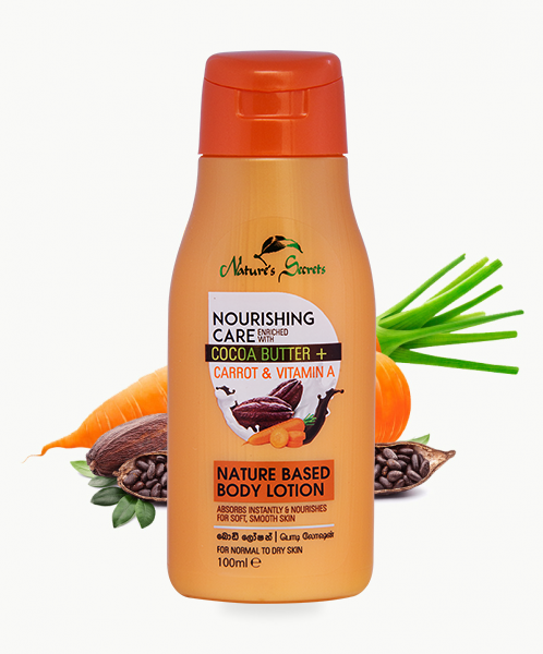 Nature's Secrets Nourishing Care Body Lotion - Carrot
