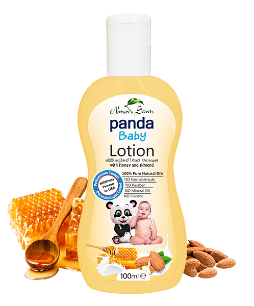 Natures secret panda baby lotion honey and almond