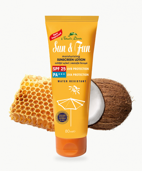 Nature's Secrets Sun & Fun Sunscreen Lotion - SPF 25