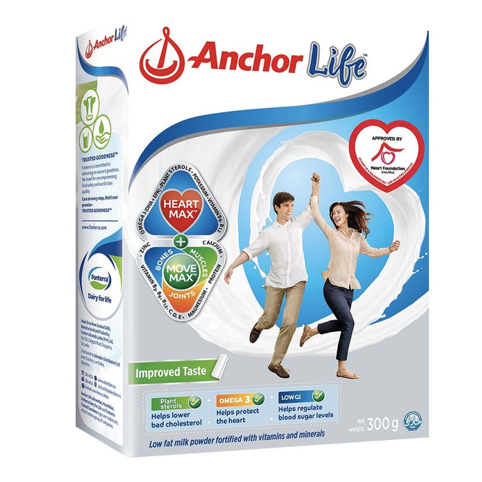 Anchor Life
Fortified Low Fat Milk Powder