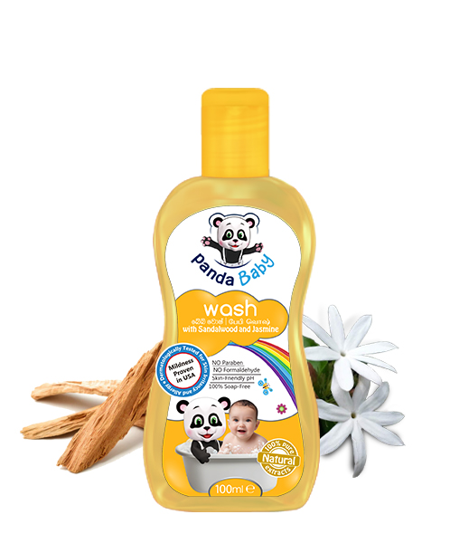 Panda Baby Wash with Sandalwood and Jasmine
