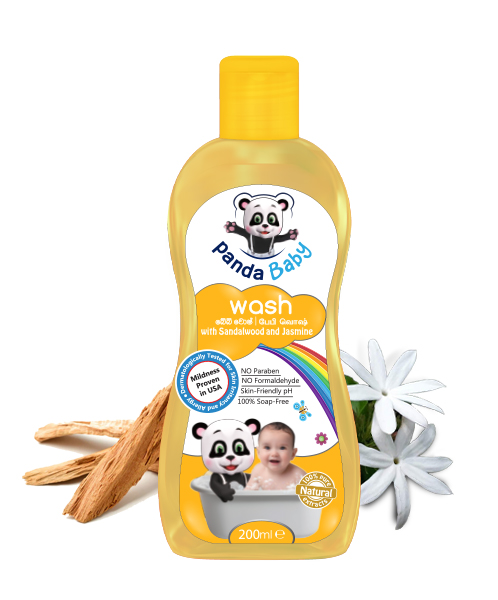 Panda Baby Wash with Sandalwood and Jasmine