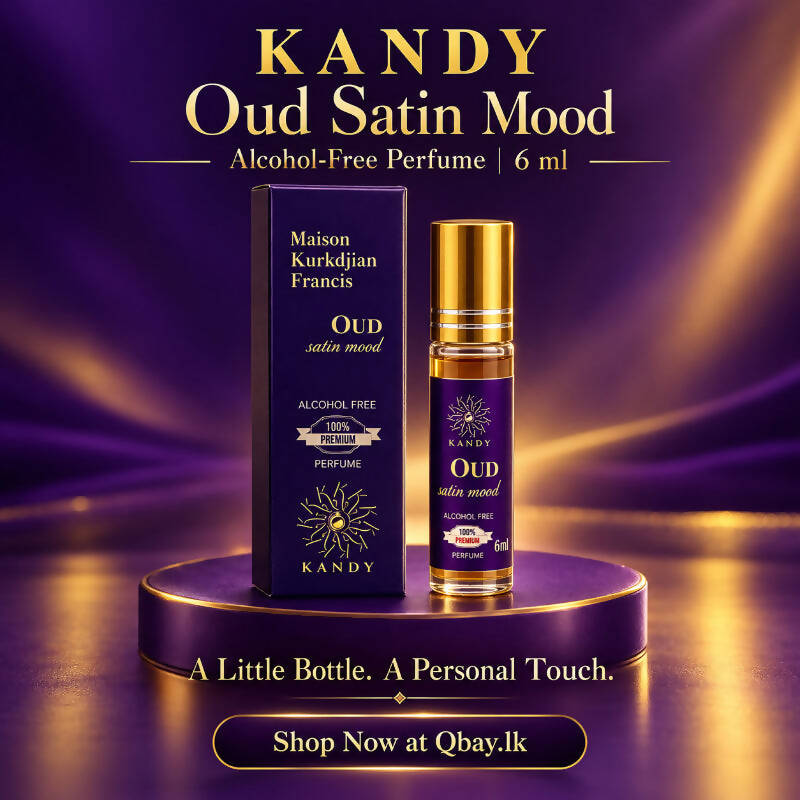 KANDY Oud Satin Mood Alcohol-Free Perfume – 6 ml