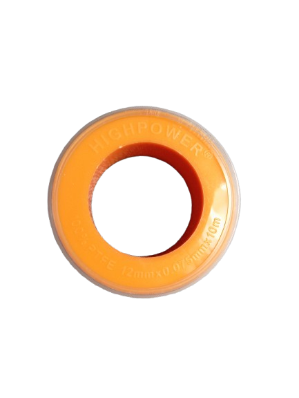 شريط ختم الخيوط عالي القوة ½ بوصة من مادة PTFE - قطعة واحدة