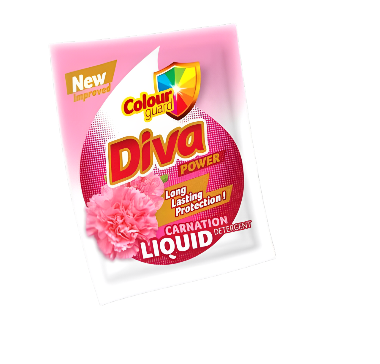 Diva Power Colour Guard Carnation Detergent Liquid - 35ml