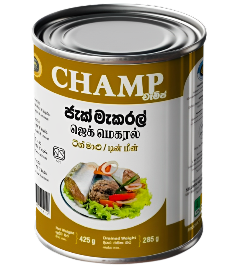 Champ Jack Mackerel Canned Fish - 425g