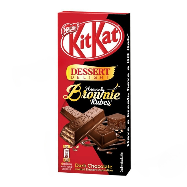 Kitkat Dessert Delight Heavenly Brownie Kubes Chocolate - 50g