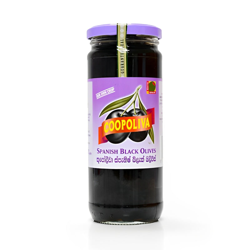 Coopoliva Spanish Black Olives - 450g