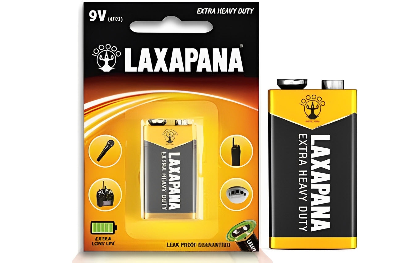 லக்சபனா 9V பேட்டரி