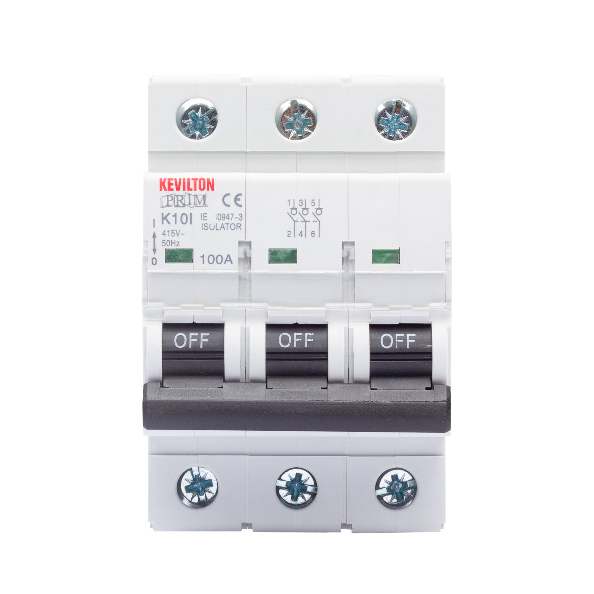 100A 3 Pole Main Switch (Isolator)