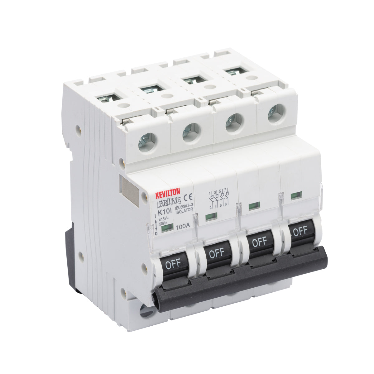 100A 4 Pole Main Switch (Isolator)