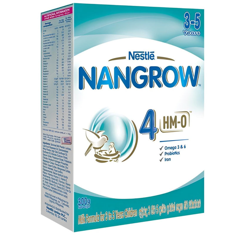 Nestle Nangrow 4 HMO Milk Formula, 3-5 Years - 300 g