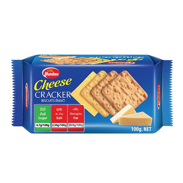 மஞ்சி சீஸ் கிராக்கர் பிஸ்கட் - 100 கிராம்