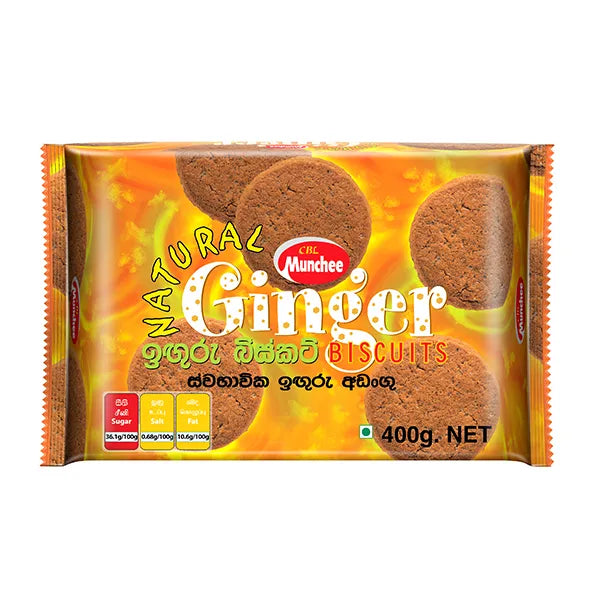 Munchee Ginger Biscuit  - 400g