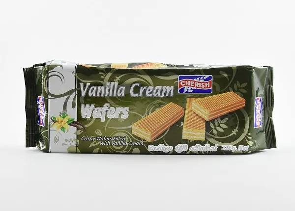 Cherish Vanilla Cream Wafers Biscuit - 225g