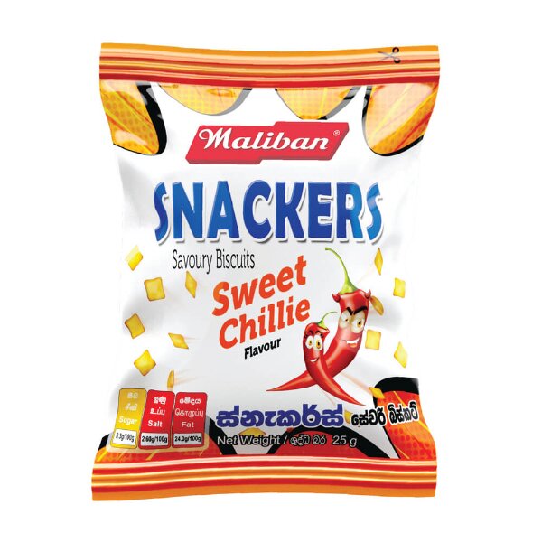Maliban Snackers Sweet Chillie - 25g