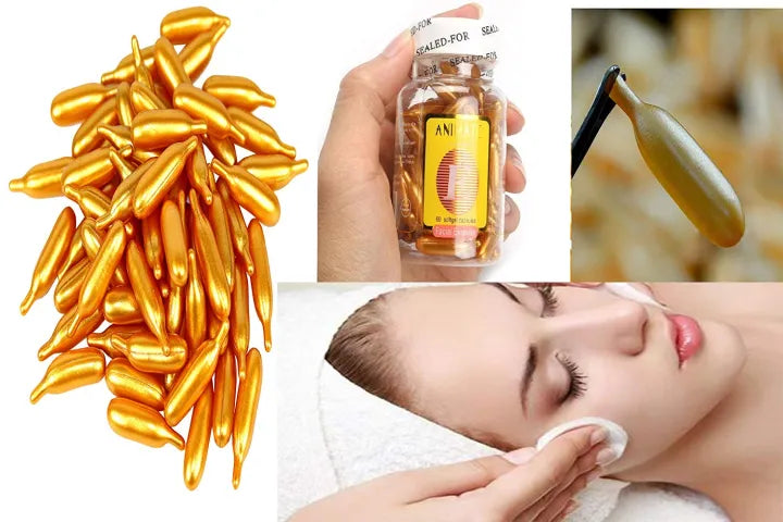 Shills Professional Vitamin E Facial Oil Capsule - 1 Bottle 60 Tablets