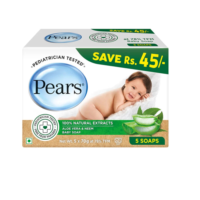Pears Aloe Vera and Neem Multipack -350g