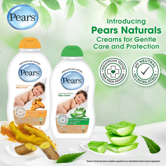 Pears Venivel and Turmeric Baby Cream - 200ml