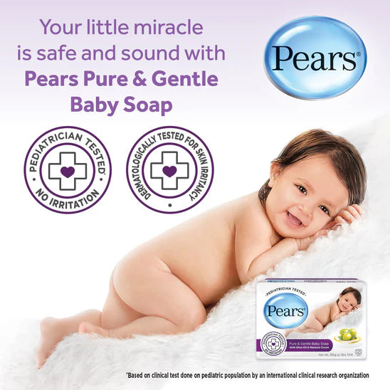Pears Pure and Gentle Baby Soap - 90g