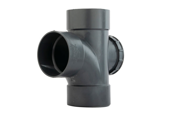 Drainage Swept "T" With Cleaning Eye