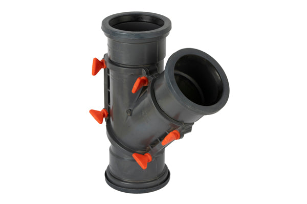 Sewerage Inspection Y Junction With Rubber Ring
