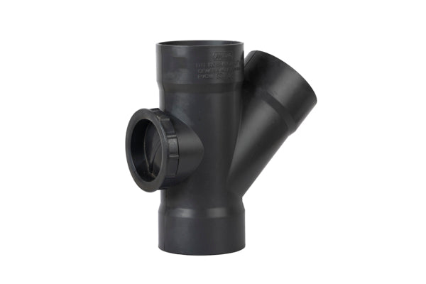 Clean Out Junction Drainage Y Junction With Cleaning Eye – QBAY