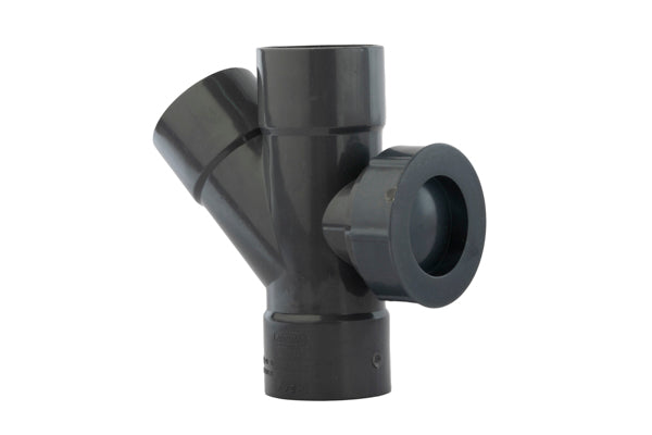 Drainage Y Junction With Cleaning Eye