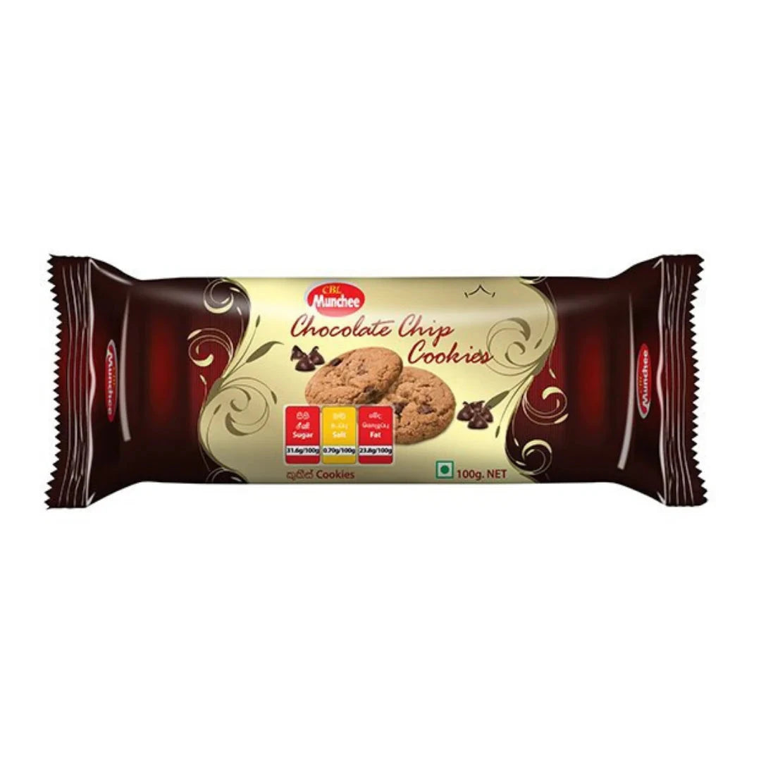 மஞ்சி சாக்லேட் சிப் குக்கீஸ் பிஸ்கட் - 100 கிராம்