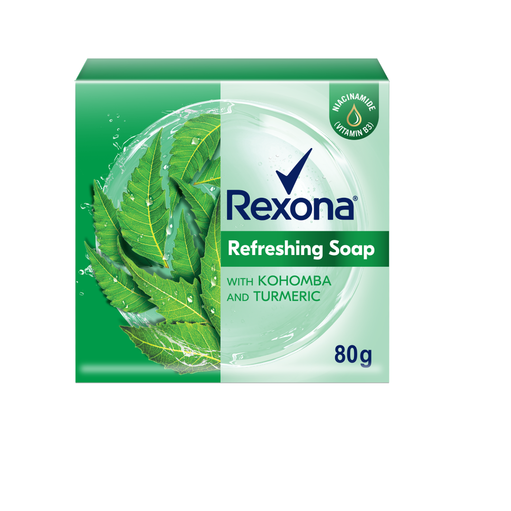Rexona Kohomba And Turmeric Refreshing Soap - 80g