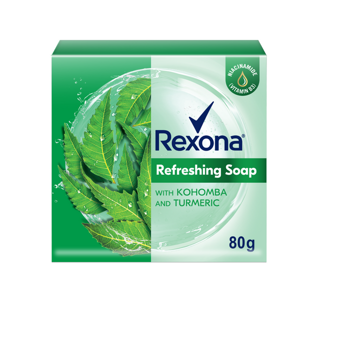 Rexona Kohomba And Turmeric Refreshing Soap - 80g