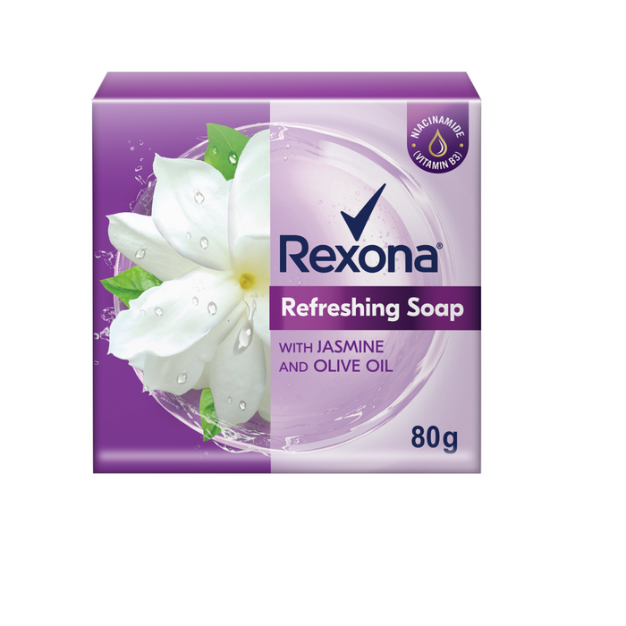 Rexona Jasmine And Olive Oil Refreshing Soap - 80g