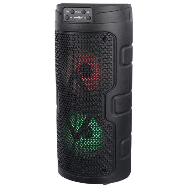 GREATNICE GTS-2129 Wireless Bluetooth Speaker with LED Light, USB, FM Radio, AUX & TF Card Support