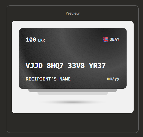 Gift card