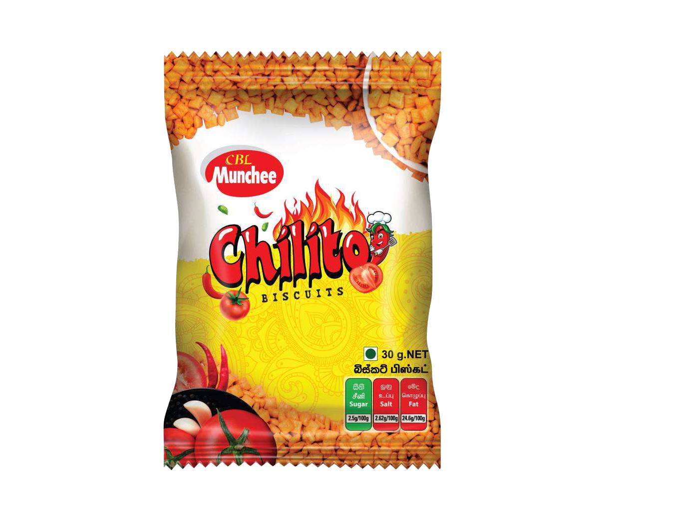 Munchee Chilito biscuits - 30g