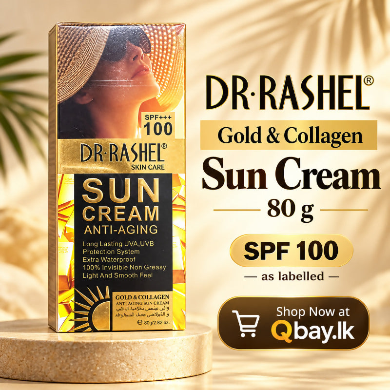 DR.RASHEL Gold & Collagen Anti-Aging Sun Cream SPF 100 – 80 g