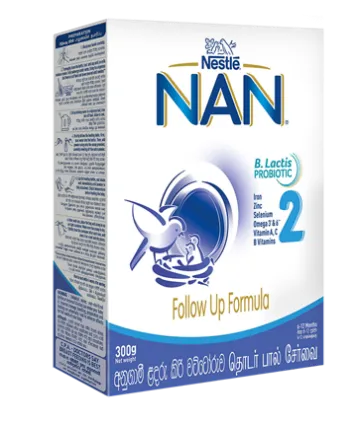 Nestle NAN 2 HMO Follow Up Formula, 6-12 months - 300 g